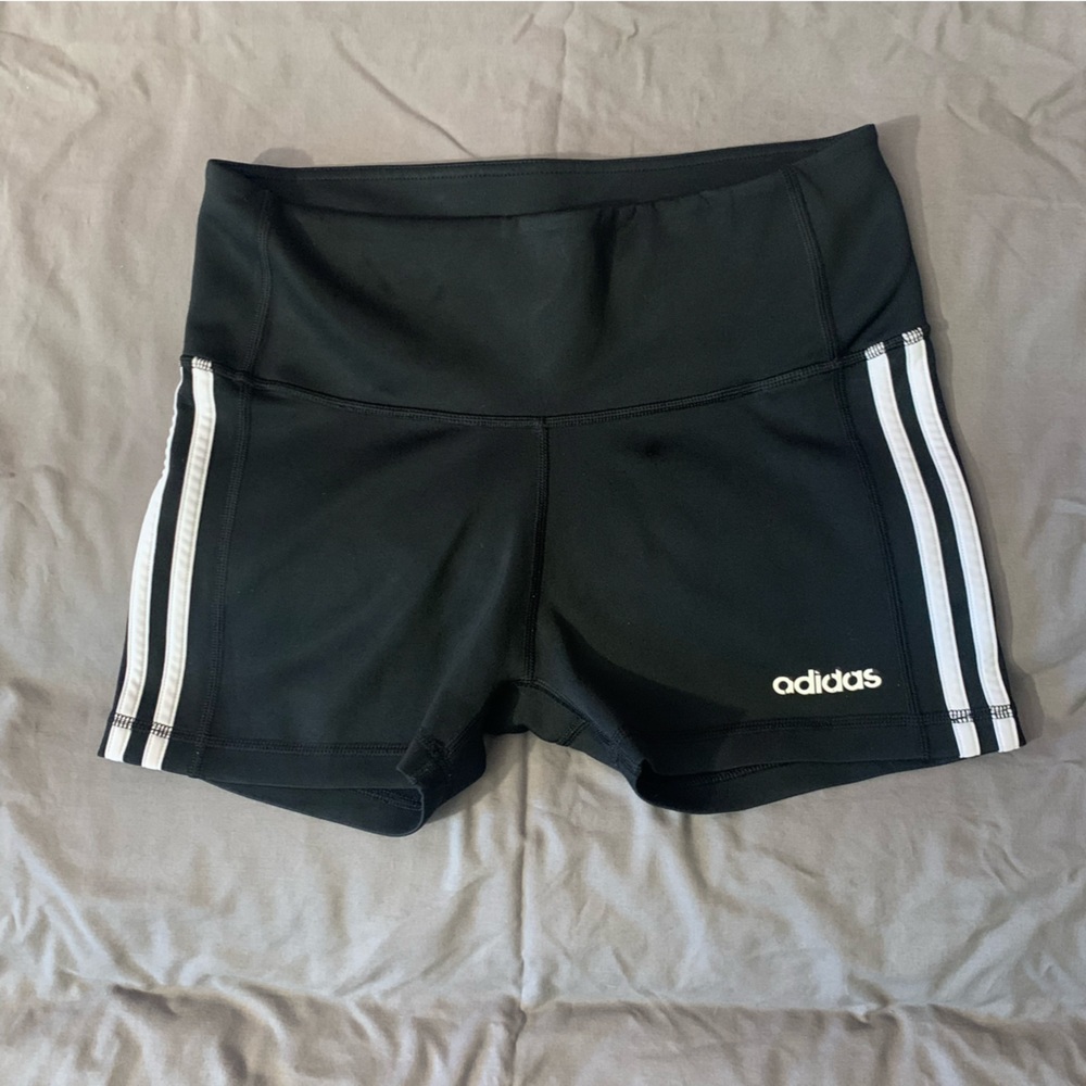 BLACK ADIDAS SHORTS